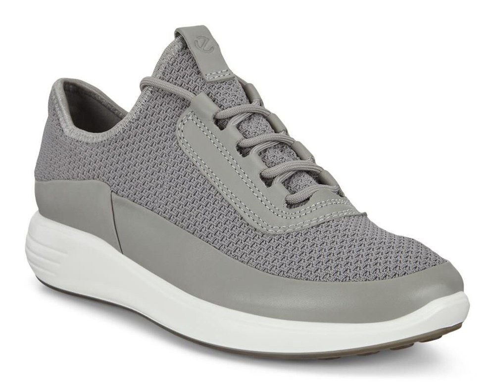 Tenis Mujer - ECCO Soft 7 Runner - Grises - AWE587019